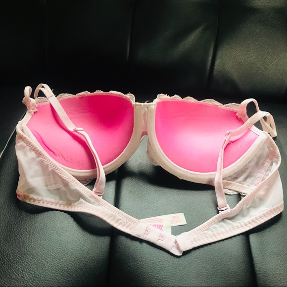 Pink push-up lace bra size36B - Picture 2 of 3